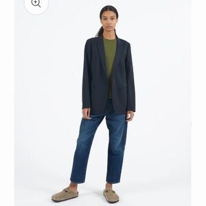 6397 from The NEWS Women’s The Perfect‎ Blazer in Navy Sz M Minimalist Timeless